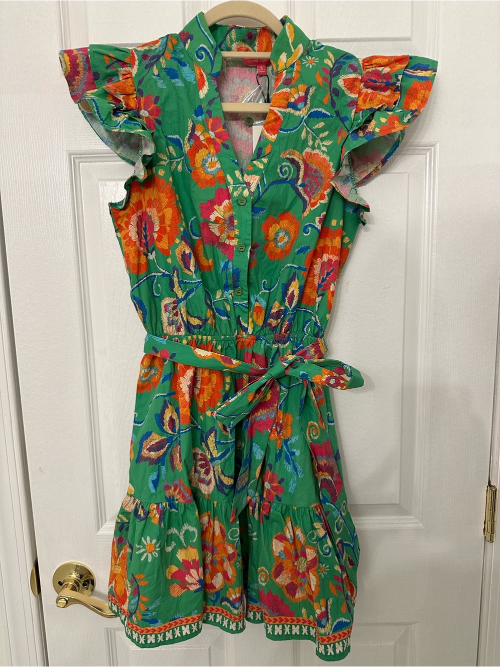 Flying Tomato Multicolor Pastel Floral Dress
